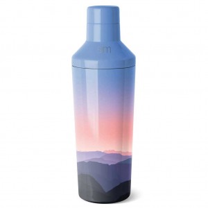 Simple Modern Classic Cocktail Shaker with Jigger Lid Other Accessories Multicolor | BZVOQM421