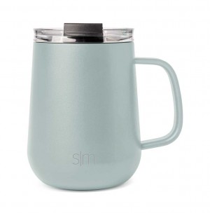 Simple Modern Coffee Mug with Handle Water Bottles Olive | TCVZEO105