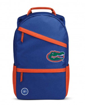 Simple Modern Collegiate Legacy Backpack Blue | PEHYJA490