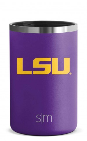Simple Modern Collegiate Ranger Can Cooler Bottle Boot Purple | SHTXOV607