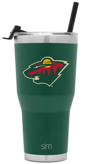 Simple Modern Cruiser Insulated Tumbler with Flip Lid and Straw Water Bottles Olive | BEQAWV156