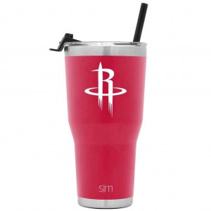 Simple Modern Cruiser Tumbler with Flip Lid and Straw Water Bottles Red | UAFEJS741