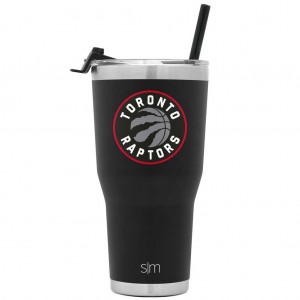 Simple Modern Cruiser Tumbler with Flip Lid and Straw Water Bottles Black | MNKSTC270
