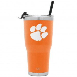 Simple Modern Cruiser with Flip Lid and Straw Water Bottles Orange | BHTAIC329