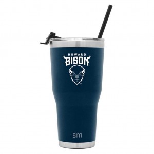 Simple Modern Cruiser with Flip Lid and Straw Water Bottles Indigo | XBDAVQ937