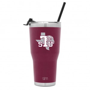 Simple Modern Cruiser with Flip Lid and Straw Water Bottles Burgundy | ZHJDLU729