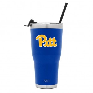 Simple Modern Cruiser with Flip Lid and Straw Water Bottles Blue | JHRCKQ745
