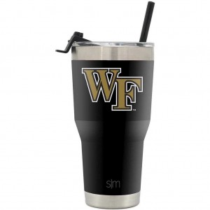 Simple Modern Cruiser with Flip Lid and Straw Water Bottles Black | PMNWLH826