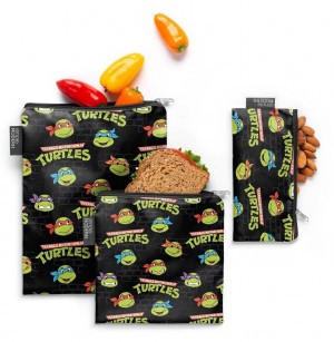 Simple Modern Ellie Snack Lunch Bags Black | REGITP695