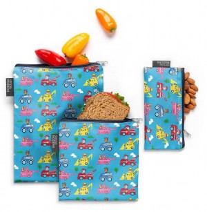 Simple Modern Ellie Snack Lunch Bags Blue | NDTQXR602