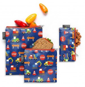 Simple Modern Ellie Snack Lunch Bags Navy | IULGRN194