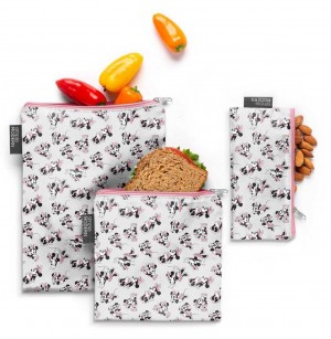 Simple Modern Ellie Snack Lunch Bags White | BSLRPW528