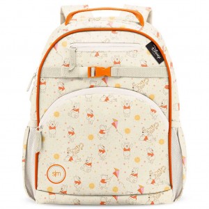Simple Modern Fletcher Backpack Beige | DWBUIX385