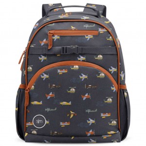 Simple Modern Fletcher Backpack Black | AGROLV492