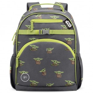 Simple Modern Fletcher Backpack Black / Mustard Green | NWQVCL062
