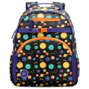 Simple Modern Fletcher Backpack Black | WXGUCQ405