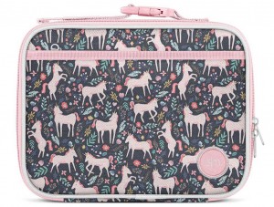 Simple Modern Hadley Lunch Bags Black / Pink | NEFRQH759