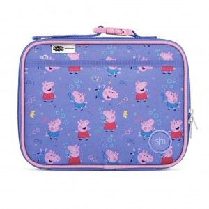 Simple Modern Hadley Lunch Bags Purple | QSKNMO835