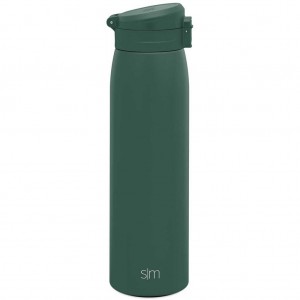 Simple Modern Kona with Locking Flip Lid Water Bottles Olive | SLYMDK935
