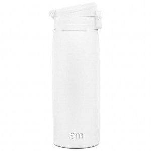 Simple Modern Kona with Locking Flip Lid Water Bottles White | RBKJVO590