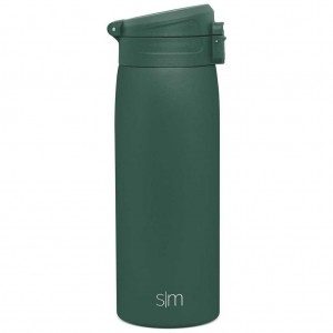Simple Modern Kona with Locking Flip Lid Water Bottles Olive | AVJUMB687