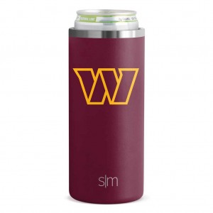 Simple Modern NFL Ranger Can Cooler Bottle Boot Burgundy | FAKIPO836