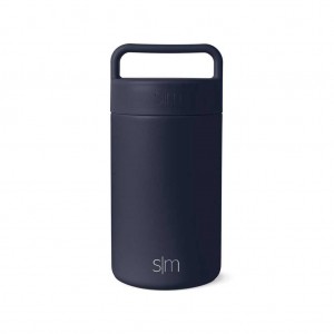 Simple Modern Provision Food Jar Water Bottles Black | AJYDLQ563