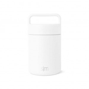 Simple Modern Provision Food Jar Water Bottles White | UIRMVW415