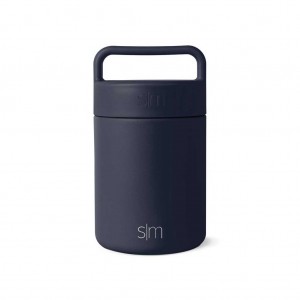 Simple Modern Provision Food Jar Water Bottles Black | RTHEIM365