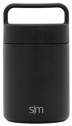 Simple Modern Provision Food Jar Water Bottles Black | ZFCIRH760