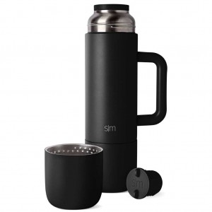 Simple Modern Roam Water Bottles Black | ROXGZY964