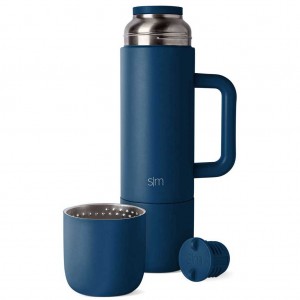 Simple Modern Roam Water Bottles Navy | KVGDFC251