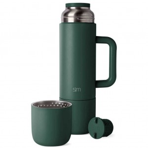 Simple Modern Roam Water Bottles Obsidian Green | DHXGFB219