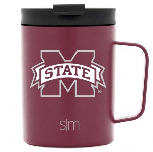 Simple Modern Scout Coffee Mug with Flip Lid Water Bottles Purple Red | AYIZQL784