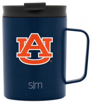 Simple Modern Scout Coffee Mug with Flip Lid Water Bottles Navy | WJLMTU680