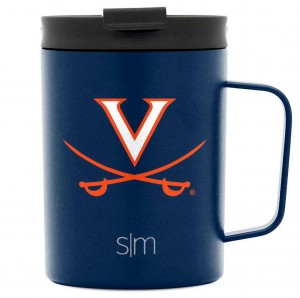 Simple Modern Scout Coffee Mug with Flip Lid Water Bottles Navy | VWHQSB671
