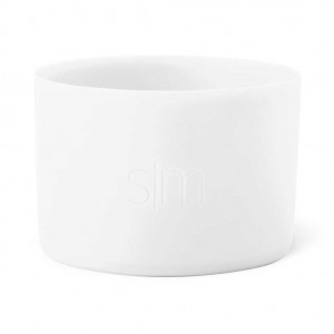 Simple Modern Summit Silicone Bottle Boot White | VZCYOB293