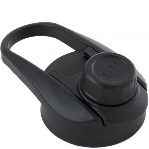Simple Modern Summit Water Bottle Chug Lid Replacement Lids Black | ZLUCOQ971
