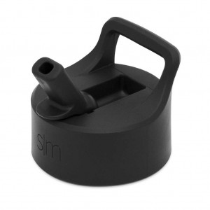 Simple Modern Summit Water Bottle Straw Lid Replacement Lids Black | FRIUOD048
