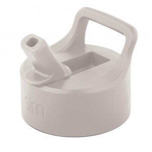 Simple Modern Summit Water Bottle Straw Lid Replacement Lids Beige | FDOIEK052