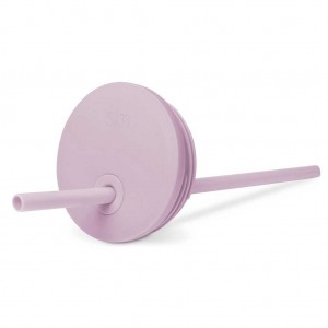 Simple Modern Trek Tumbler Straw Lid Replacement Straws Purple | KMYQHX749