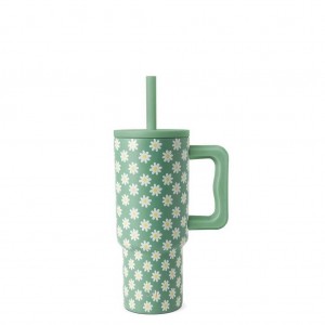 Simple Modern Tumbler with Silicone Straw Lid Water Bottles Olive | CZGUTQ918