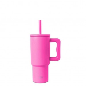 Simple Modern Tumbler with Silicone Straw Lid Water Bottles Pink | OPEGRV598