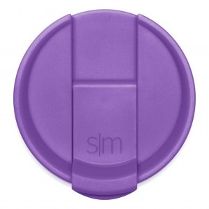 Simple Modern Voyager Tumbler Leak Proof Flip Lid Replacement Lids Purple | XQUDLW821