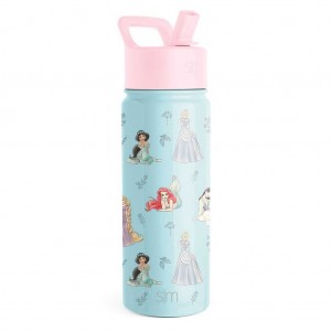 Simple Modern Water Bottle with Straw Lid Water Bottles Royal | FCHZUQ102