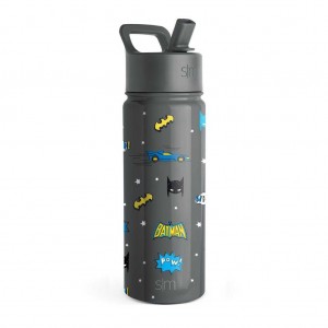 Simple Modern Water Bottle with Straw Lid Water Bottles Black | UOSLPZ216
