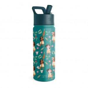 Simple Modern Water Bottle with Straw Lid Water Bottles Light Olive | HZSFBT812