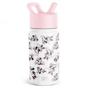 Simple Modern Water Bottle with Straw Lid Water Bottles White | FSTAQC196