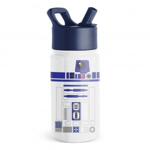 Simple Modern Water Bottle with Straw Lid Water Bottles White | UVMLPG724