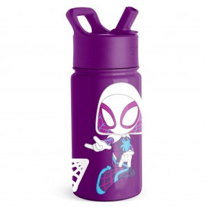 Simple Modern Water Bottle with Straw Lid Water Bottles Purple | MFGWKZ681